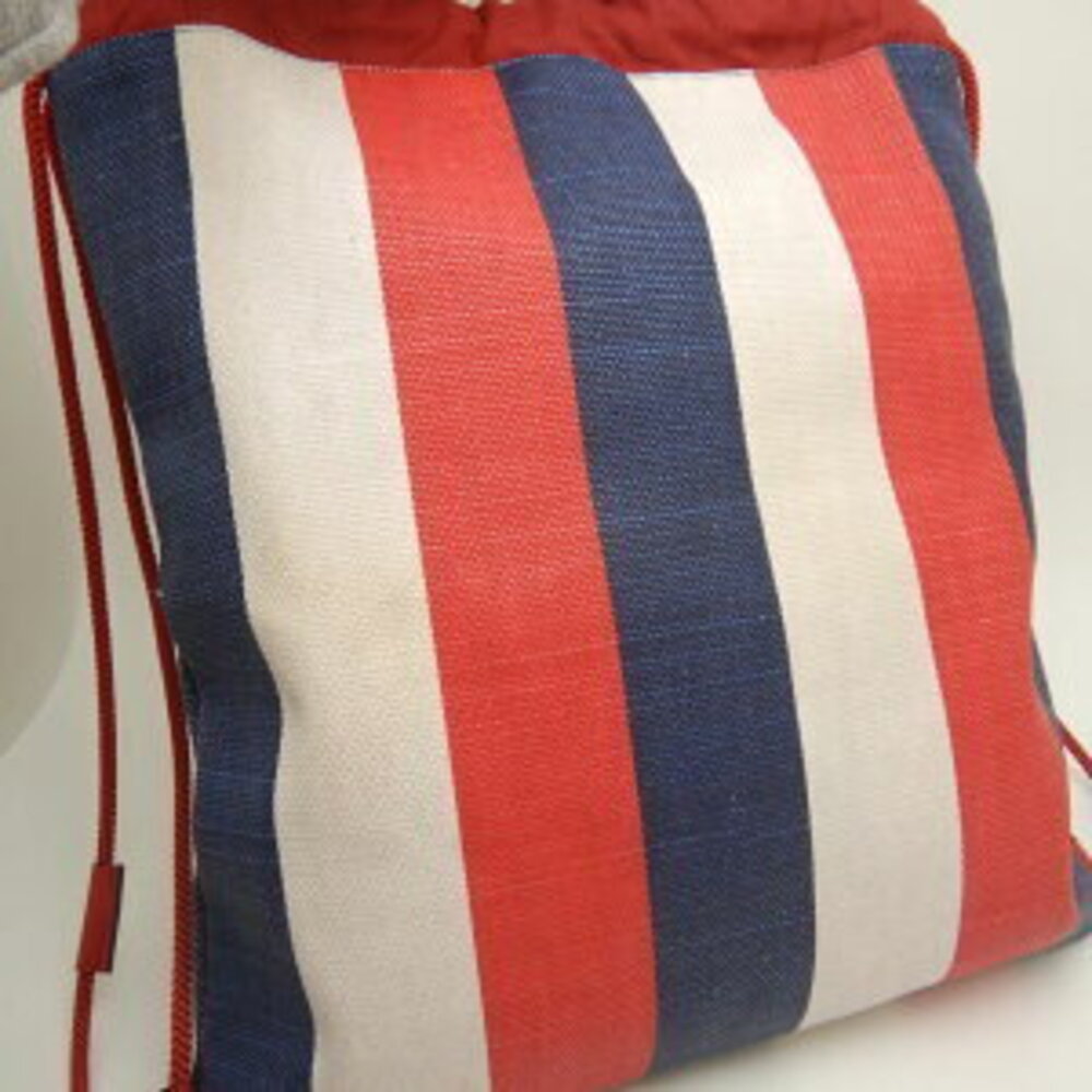 Gucci Drawstring Backpack Canvas Leather Tricolor - image 6